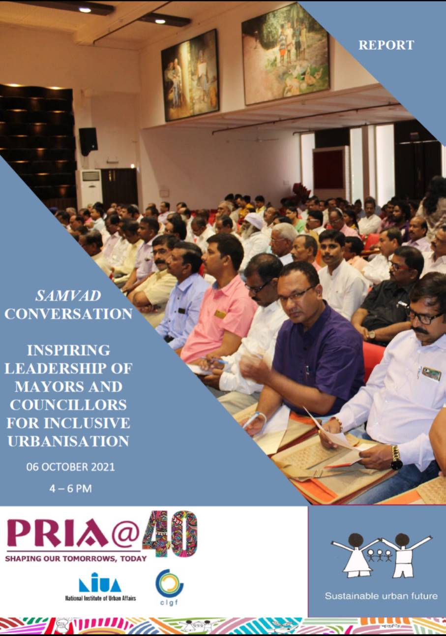 Inspiring Leadership of Mayors and Councillors for Inclusive Urbanisation